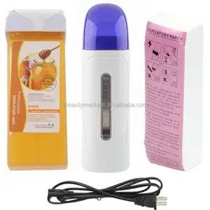 100ML Cuộn Trên Hộp Mực Máy Làm Rụng Lông Sáp Sáp Sáp Bộ Dụng Cụ Tẩy Lông