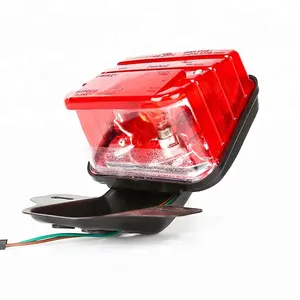 Motorcycle Fancy Led Backlight Tail Light with Two Colour Red