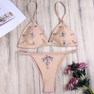 Женское бикини со стразами - Product Image 5