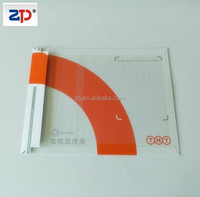 Enveloppe express de style TNT, pochette transparente, enveloppe