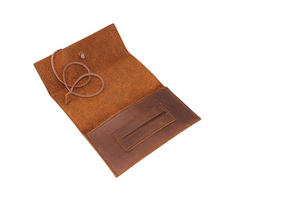 Sacchetto per tabacco personalizzato sacchetto per tabacco in foglia d'ambra in vera pelle <span class=keywords><strong>da</strong></span> 50g - Product Image 3