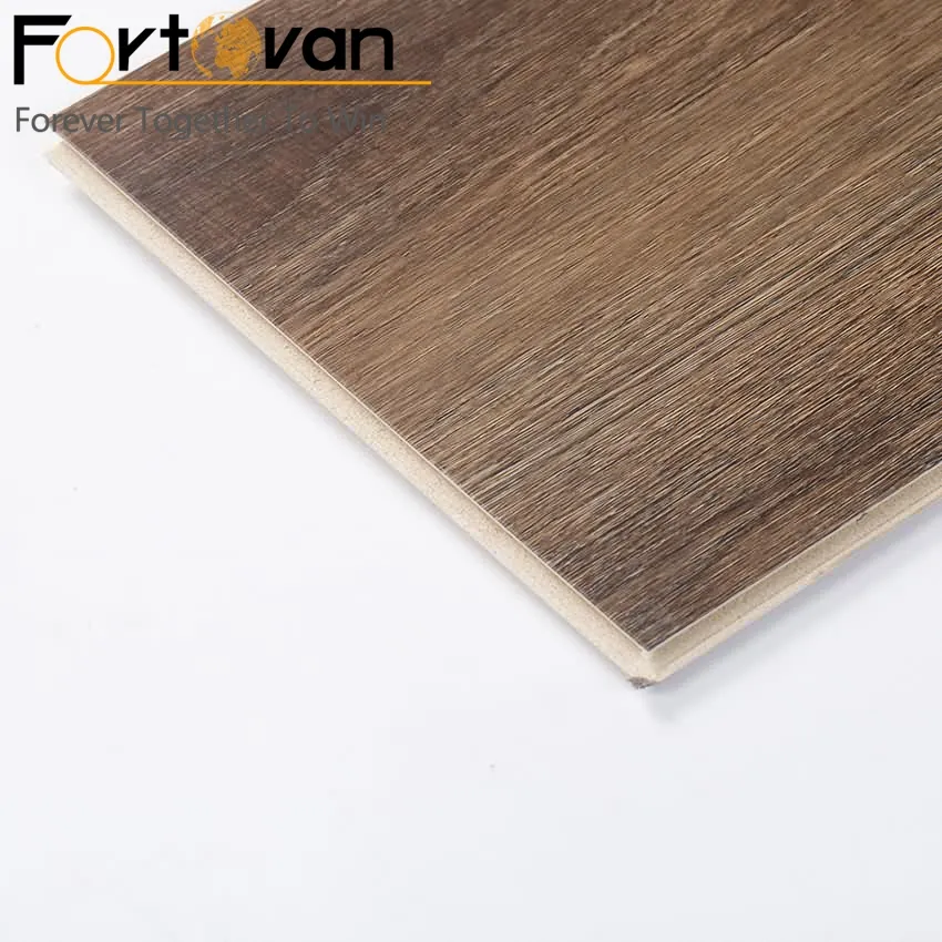 Piso de textura de madeira lvt 5mm folha de pvc