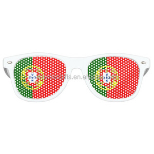 Gafas personalizadas para aficionados al fútbol de <span class=keywords><strong>Portugal</strong></span> gafas con bandera de aficionados de <span class=keywords><strong>Portugal</strong></span> - Product Image 3