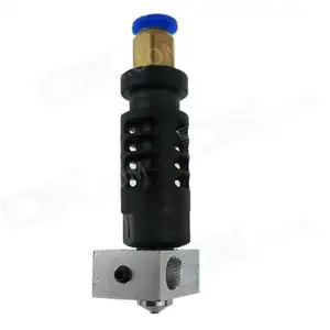 3d מדפסת מכבש j-ראש hotend עם 0.3mm 0.4mm 0.5mm פליז זרבובית