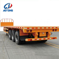 Chine pour forêt rondin de bois transport semi remorque camion remorques bois/log/bois de chargement à plat semi remorque à vendre