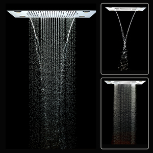 Sistema <span class=keywords><strong>de</strong></span> <span class=keywords><strong>Ducha</strong></span> Termostático HIMARK para Baño, <span class=keywords><strong>Grifo</strong></span> <span class=keywords><strong>de</strong></span> <span class=keywords><strong>Ducha</strong></span> con Cabezal <span class=keywords><strong>de</strong></span> <span class=keywords><strong>Ducha</strong></span> LED <span class=keywords><strong>de</strong></span> Techo - Product Image 6
