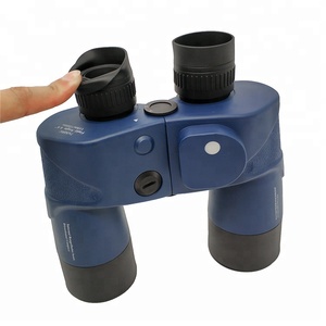10x50 grado militar prismáticos azul impermeable telescopio con telémetro y Compás - Product Image 4