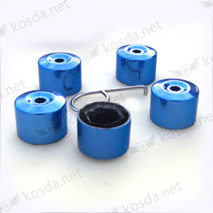 5 unids/set 17HEX universal Anti-ladrón Cubierta <span class=keywords><strong>Central</strong></span> <span class=keywords><strong>de</strong></span> <span class=keywords><strong>Tuercas</strong></span> <span class=keywords><strong>de</strong></span> Tornillo Tapas Con Herramienta <span class=keywords><strong>De</strong></span> Desmontar - Product Image 3