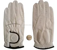 Cabretta Golf handschuhe mit Ball marker magnetisch