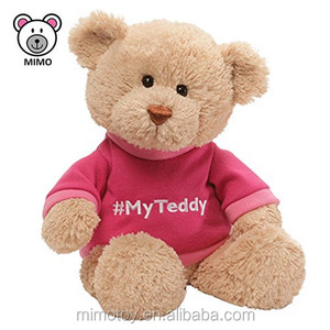 <span class=keywords><strong>Orsacchiotto</strong></span> di Peluche Rosa con Maglietta 'Happy Birthday', Regalo per Ragazza, Giocattolo Morbido Personalizzabile con Logo OEM - Product Image 2