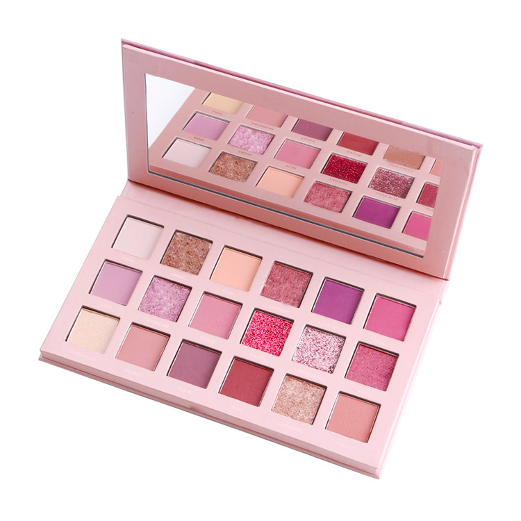Роскошные 18 видов цветов Make Up долго держится на губах высокое Пигмент Ярко-Хамелеон тени для век