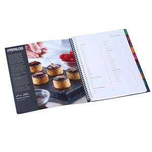Fitness Voedsel Catalogus Chef Recept Koken Boek Afdrukken