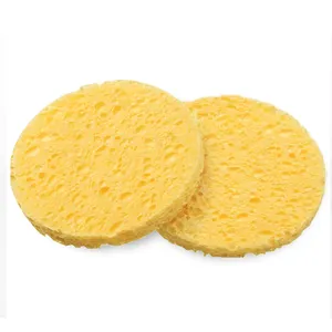 Multicolor Compressed Cellulose Sponge Eco Friendly Biodegradable Kitchen Dish Washing Cleaning Sponge Cloth