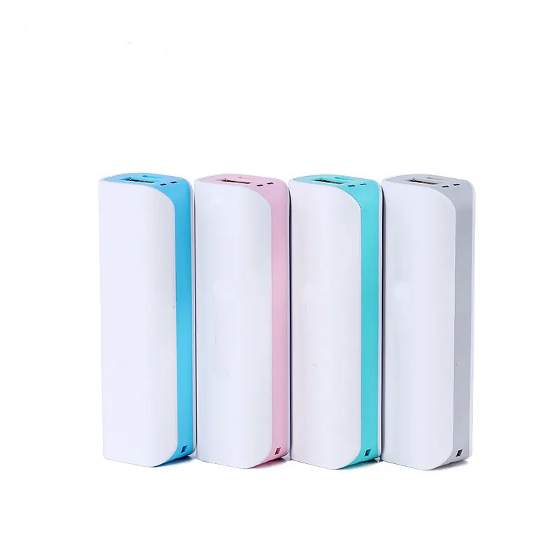 Innovatieve product wit plastic usb 2500 mah zhuoneng batterij oplader voor telefoons