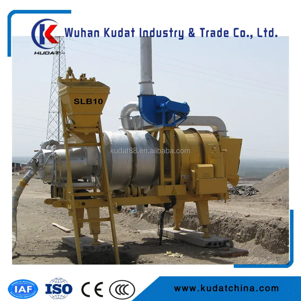 Asphalt Mixing plant with production capacity of 10tons per hour