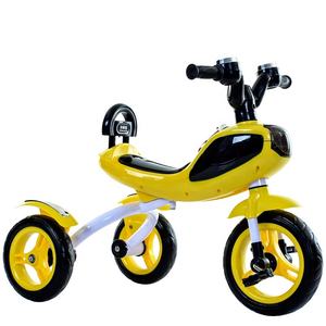 Tricycle de bébé pour enfants de haute qualité jouet à 3 roues avec poussée électrique et pédale en plastique et conception de modèle de roues EVA - Product Image 3