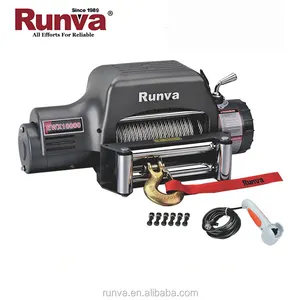Hot selling stable pulling recovery electric 10000 lbs winch 12v runva