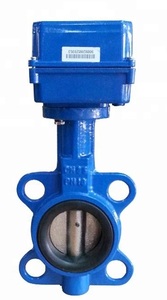 سعر المصنع CTB DN65 DN150 <span class=keywords><strong>DN500</strong></span> الحديد بمحركات صمام فراشة مع 24v 220v المحرك الكهربائي - Product Image 2