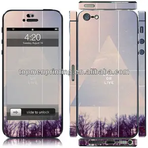 High Quality Waterproof Custom mobile phone sticker