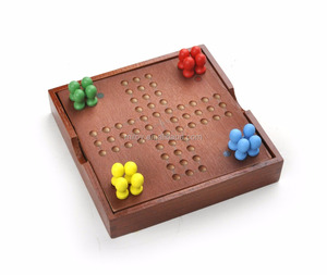 Juego de rompecabezas de madera, damas chinas, lindo, nine men's morris, Damas - Product Image 2