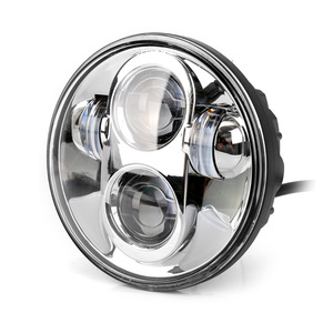 Harley 5.75 pulgadas que emite luz nuevo diseño sportlight con cuernos en línea - Product Image 2