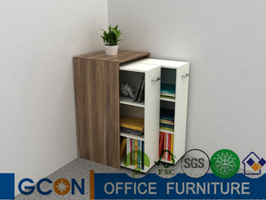 Estantería de madera con ruedas para dormitorio, sala de estar, fácil de montar - Product Image 2