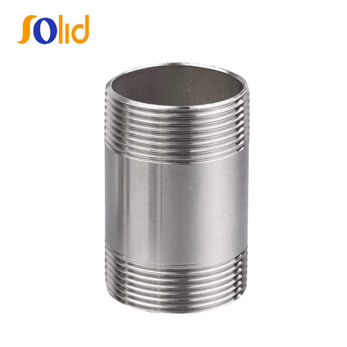 150lb Stainless Steel Full Thread Running/parallel Nipple
