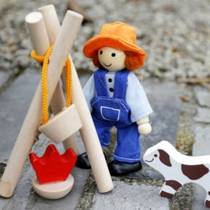 Handmade ประกอบ 3D จิ๊กซอว์เด็กแกล้งเกมไม้ของเล่นเด็ก diy ไม้ treehouse ของเล่น