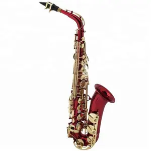 Rowell china fábrica instrumento musical sax colorido eb key alto saxofone