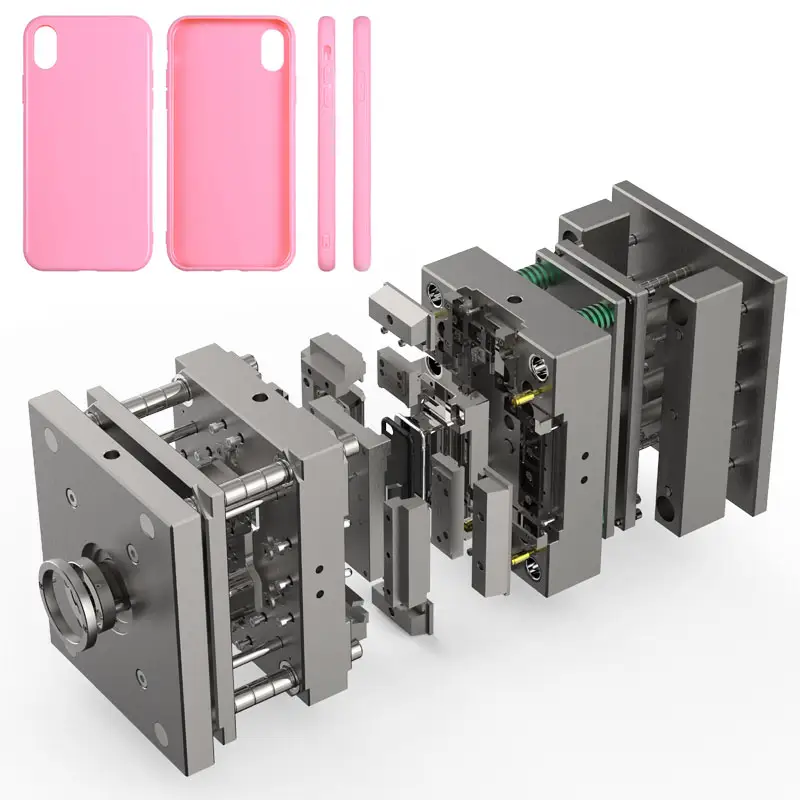 Professionele Ontwerp Schimmel Fabriek Customizes Hoge Precisie Spuitgietmatrijs Voor Mobiele Telefoon Accessoires Voor Iphone 14 Case