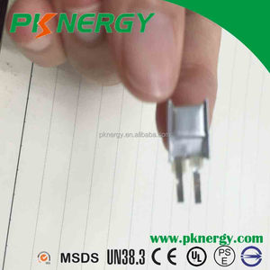 충전식 lipo 배터리 250910 10mAh 3.7v 가장 작은 리튬 폴리머 배터리