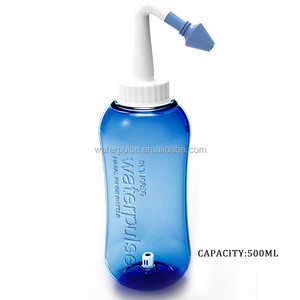 Waterpulse nouvelle conception 300ml 500ml bouteille <span class=keywords><strong>de</strong></span> <span class=keywords><strong>lavage</strong></span> nasal Neti Pot nettoyant quotidien <span class=keywords><strong>pour</strong></span> le <span class=keywords><strong>nez</strong></span> laveuse nasale - Product Image 3