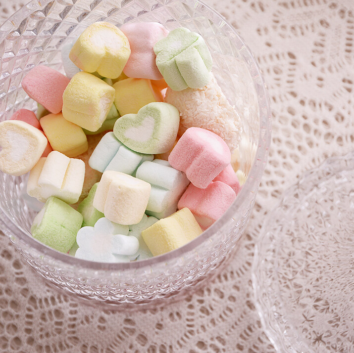 Haonai designed antique glass candy jar