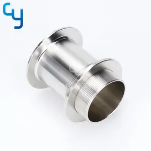 304 Stainless Steel Through Wall Pipe Sleeve Penetration Pipe Wall Casing For Clean Workshop