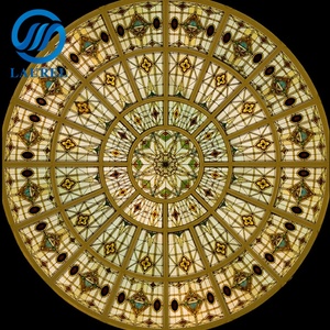 Fournisseur chinois de panneaux de plafond en verre teinté de style <span class=keywords><strong>Tiffany</strong></span> à vendre - Product Image 4