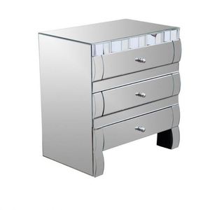 Gương <span class=keywords><strong>2</strong></span> 3 Ngăn Kéo Tinh Tế Được Nhân Đôi Cạnh Giường Ngủ - Product Image 4