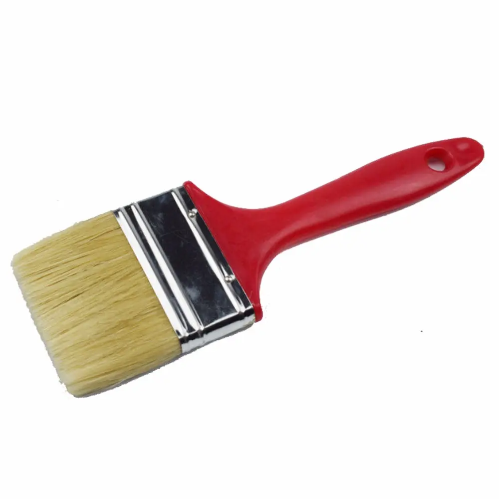 Red Plastic Handle Cheap Paint Brush