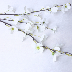 Fleur <span class=keywords><strong>de</strong></span> <span class=keywords><strong>Jasmin</strong></span> Artificielle en Soie, Toucher Réel, Haute Qualité pour Accessoire Photo, Maison, Mariage, Fête des Mères, Halloween, Journée <span class=keywords><strong>de</strong></span> Remise des Diplômes - Product Image 5