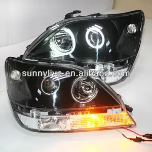 1998-2002 tahun Herrier Kluger Angel Eyes Head Lamp untuk Lexus RX330 RX300 R350