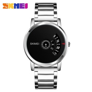 Montre pour homme <span class=keywords><strong>SKMEI</strong></span> <span class=keywords><strong>1260</strong></span>, montre de haute qualité étanche pour homme avec bracelet en acier inoxydable, montre de sport de luxe pour homme - Product Image 4