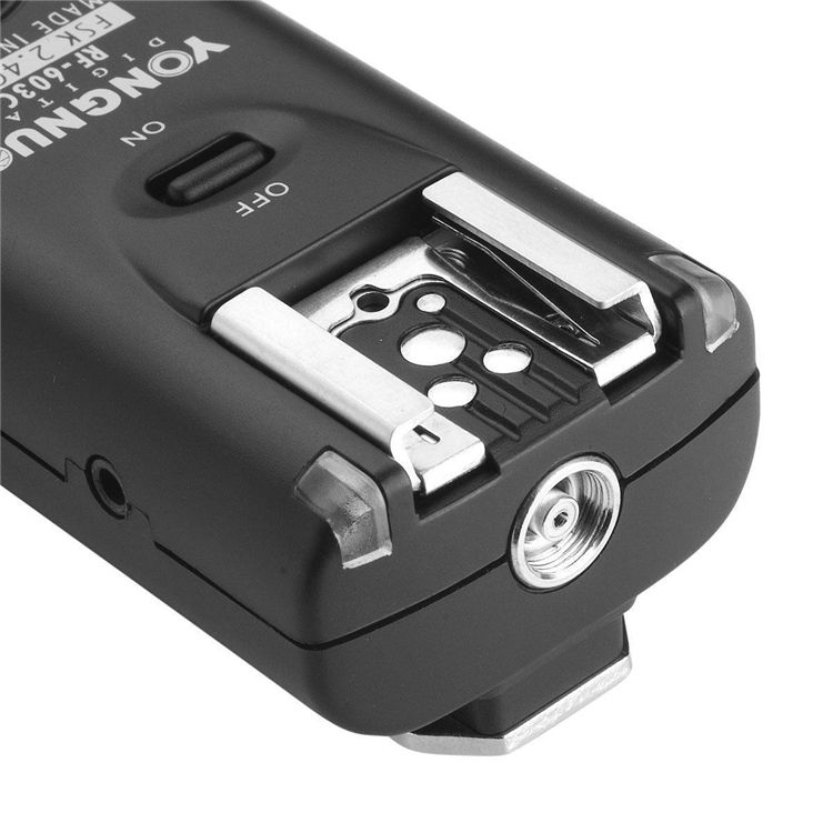 YONGNUO RF-603 II C3 Trigger Wireless Per Flash Canon - Scatto Remoto E Attivazione Flash