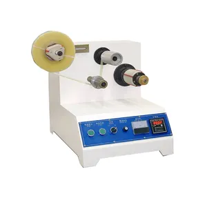 small mini doctor bopp tape rewinder machine with automatic stop function with 3 meters and 220v