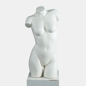 Maniquí Femenino <span class=keywords><strong>de</strong></span> Senos Grandes, Maniquí <span class=keywords><strong>de</strong></span> Medio Torso para Exhibición <span class=keywords><strong>de</strong></span> Lencería - Product Image 1