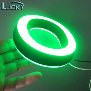 <span class=keywords><strong>LED</strong></span> Light Up Mini Letters Trang Trí <span class=keywords><strong>LED</strong></span> <span class=keywords><strong>Frontlit</strong></span> Và Backlit Quảng Cáo Acrylic Đăng Với Màu Xanh Lá Cây - Product Image 5