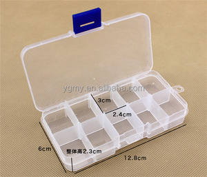 Kotak Penyimpanan Plectrum Plastik 10 Grid Menyimpan Pick Gitar dan Barang Kecil Lainnya - Product Image 6