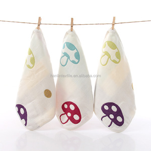Suministro de China de encargo de lujo 100% algodón bebé pañuelo - Product Image 3