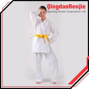 Jeux olympiques Fournisseur <span class=keywords><strong>Nouveau</strong></span> Personnaliser Classique Karaté Uniforme Fabriqués En 100% Coton Pour Les Écoles - Product Image 3