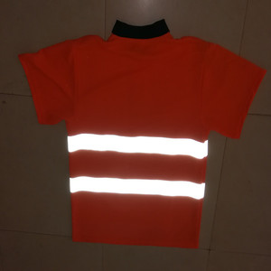 T-shirt avec bande réfléchissante pour protéger les travailleurs qui travaillent la nuit - Product Image 5
