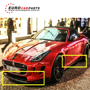 Diffuseur arrière, jupes latérales et lèvre avant en fibre de carbone sèche, style F Type ST, anti-rayures, ajustement parfait, pour voitures de prestige, accessoire automobile - Product Image 3