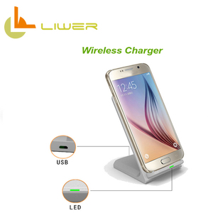 Venta al por mayor del teléfono celular móvil <span class=keywords><strong>cargador</strong></span> inalámbrico para <span class=keywords><strong>samsung</strong></span> galaxy <span class=keywords><strong>s6</strong></span>/<span class=keywords><strong>s6</strong></span> borde s7/s7 borde s8/s8 plus - Product Image 3